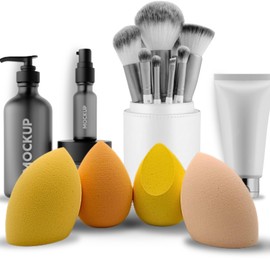 Beautyblender Original Make-Up Sponge for Beauty Technique – Makeup Sponge Beauty Blender Original Set – Ideal for Your Makeup Routine & Cosmetic Kit
