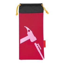 Tent Peg Bag Camping Portable Tent Stakes Bag Hammer Nail Bag for Hiking Camping Tent Hammers and Other Accessories (Yellow)