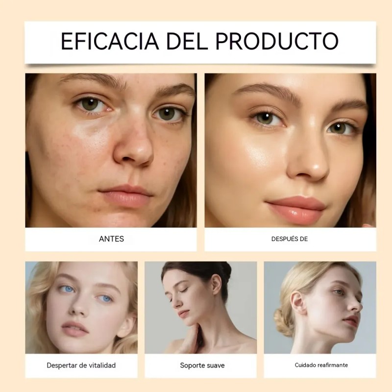 Sérum Facial De Ácido Hialurónico, Hidratación Intensiva 50
