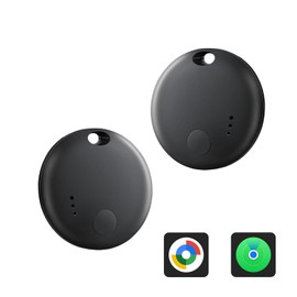Bluetooth Tracker for iOS or Android,Find My Dual System,Item Locator for Keys,Smart Tracking Tag,Compatible with iOS Find My or Google Find Hub App,Luggage,Backpack,Bags and More