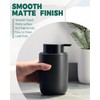Umlaca Soap Dispenser, Refillable Ceramic Soap Dispenser, 350 ml, Large