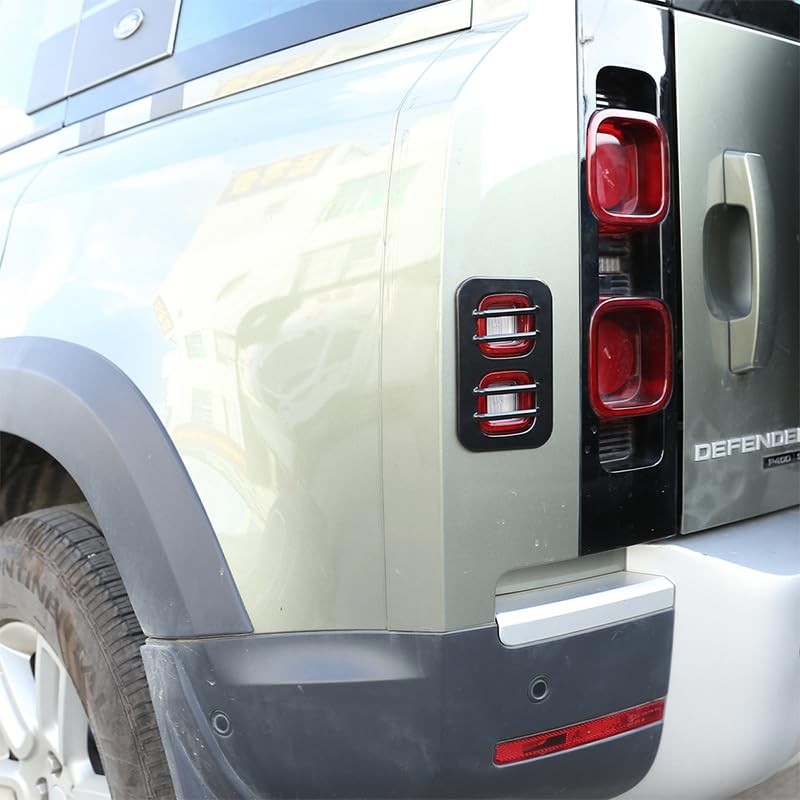HIRUFAIT Tail Light Guard Cover for Land Rover Defender 90