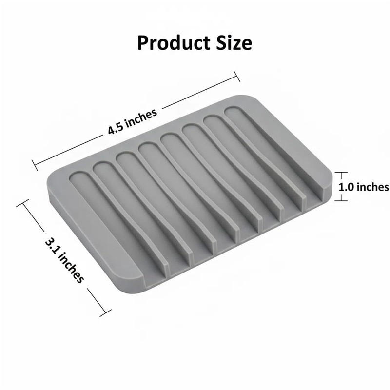 Asltw 2 PCS Soap Holder, Self Draining Soap Dishes, Premium