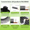Extensiones De Pestañas Nagaraku U 5d, Pestañas 5d W Forma