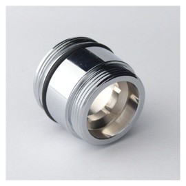Adapter / Reducer M24 x 1 Male Thread to M22 x 1 Male Thread Extra Long for Connecting Tap Attachments to Design Fittings with Low M24 x 1 Thread