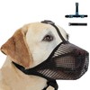 Dog Muzzle for Large Dog, Muzzles with Velcro Straps, Breathable