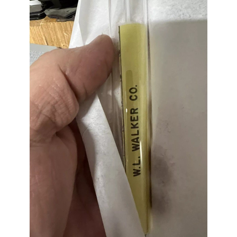 WL Walker W.L. Walker Certified API Gravity HYDROMETERS 30-50.