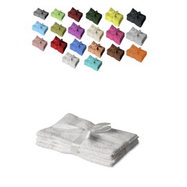 EXKLUSIV HEIMTEXTIL Guest Towels Set of 4 30 x 50 cm White