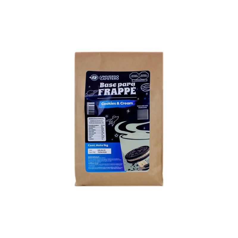50 Sabores Base Para Frappe En Polvo 1kg, Universo Cafetero