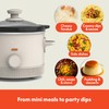 bella 1.5 Qt Slow Cooker with 3 Heat Manual Control,