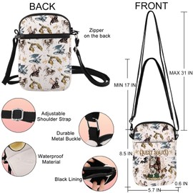 JNIAP Quest Squad Crossbody Bag Quest Squad Broccoli Cat Gifts Ridoc Gamlyn Gifts Broccoli Cat Shoulder Bag, Broccoli Cb