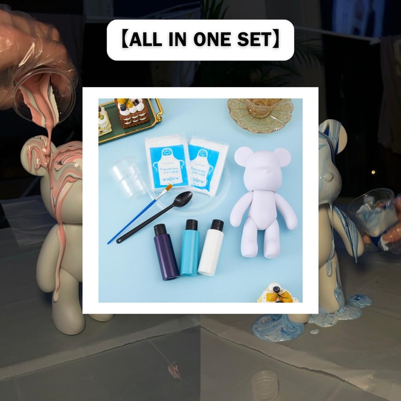 Worldwide DIY Bear to Paint - Creative Painting Set for