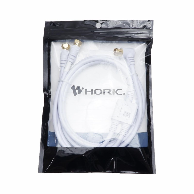 Holic AE-641WH Antenna Divider [4K8K Broadcasting (3224MHz)/BS/CS/Terrestrial Digit/CATV Compatible] Integrated