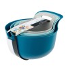 Unbranded 4 Piece Nesting Plastic Mixing Bowl Set with Pour