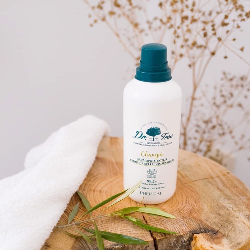 Dr. Tree Dermoprotective Shampoo for Sensitive Scalp, Cleansing, Shine and