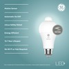 GE LED+ Motion Sensor LED Light Bulbs, 12W, Outdoor Security