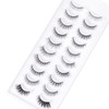 EMEDA 10 Styles False Eyelashes Natural False Eyelashes Set 10