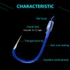 AMHDV Small Fishing Hooks with Line, Super Quick Penetration Fishing