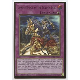 Conquistador of The Golden Land - MGED-EN054 - Premium Gold Rare - 1st Edition