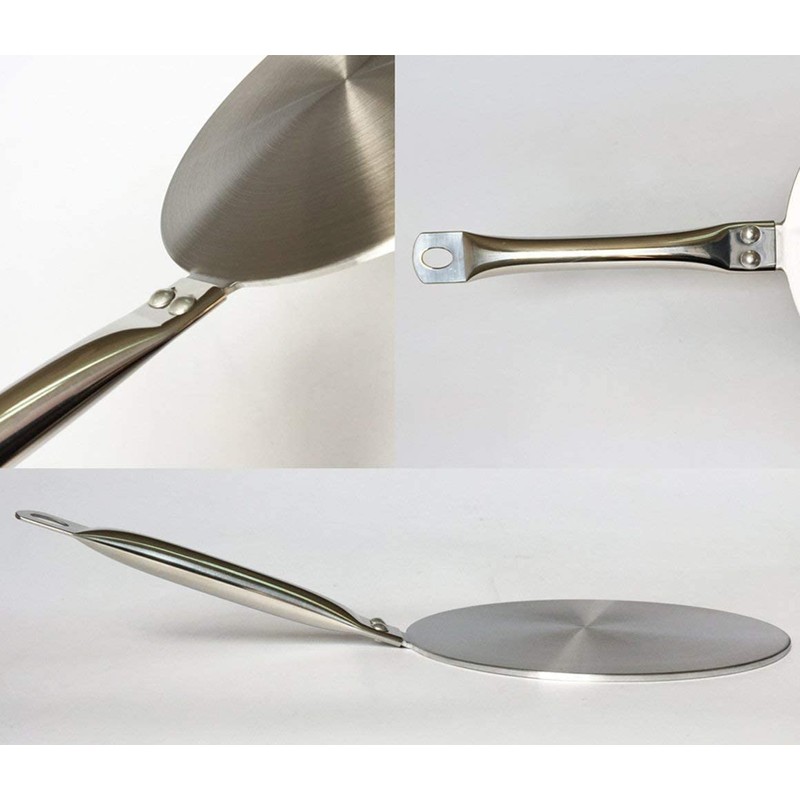 9.45inch Stainless Steel Coffee Milk Cookware Simmer Ring Induction adapter