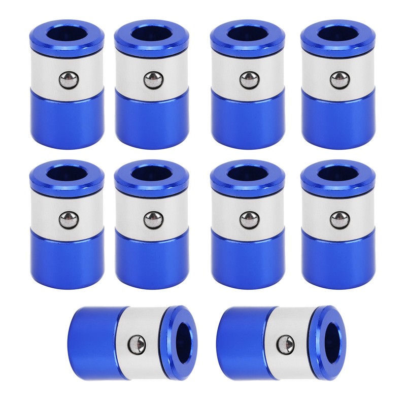 10PCS Screwdriver Magnetic Ring Anti Slip Drill Bits Magnetizer Ring