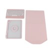 Vertical Keyboard Case Multi Angle Magnetic Clear Back Cover Detachable
