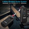 LEKATO 5.8G Wireless Guitar System Upgraded Rechargeable Wireless Guitar Transmitter