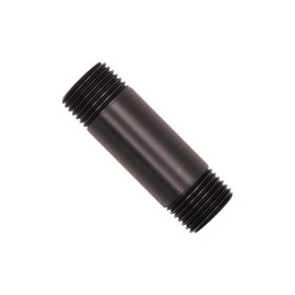 Naiture Brass Heavy Duty 1/2 NPT Connection Threaded Pipe Fitting Nipple, 2-1/2" Long, Oil Rubbed Bronze Finish