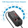 SHNITPWR 3V ~ 24V 3A 72W Power Supply Adjustable DC