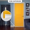 2PACK Door Draft Stopper, Strong Adhesive Door Sweep for Exterior