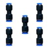 1/4" OD x 5/32" OD Pneumatic quick Connector Push to