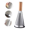 NOLITOY Vertical Stainless Steel Cheese Grater Cone Shaped Grating Tool