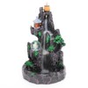 Unique Mountain Water Backflow Incense Burner Holder Home Resin Ornament