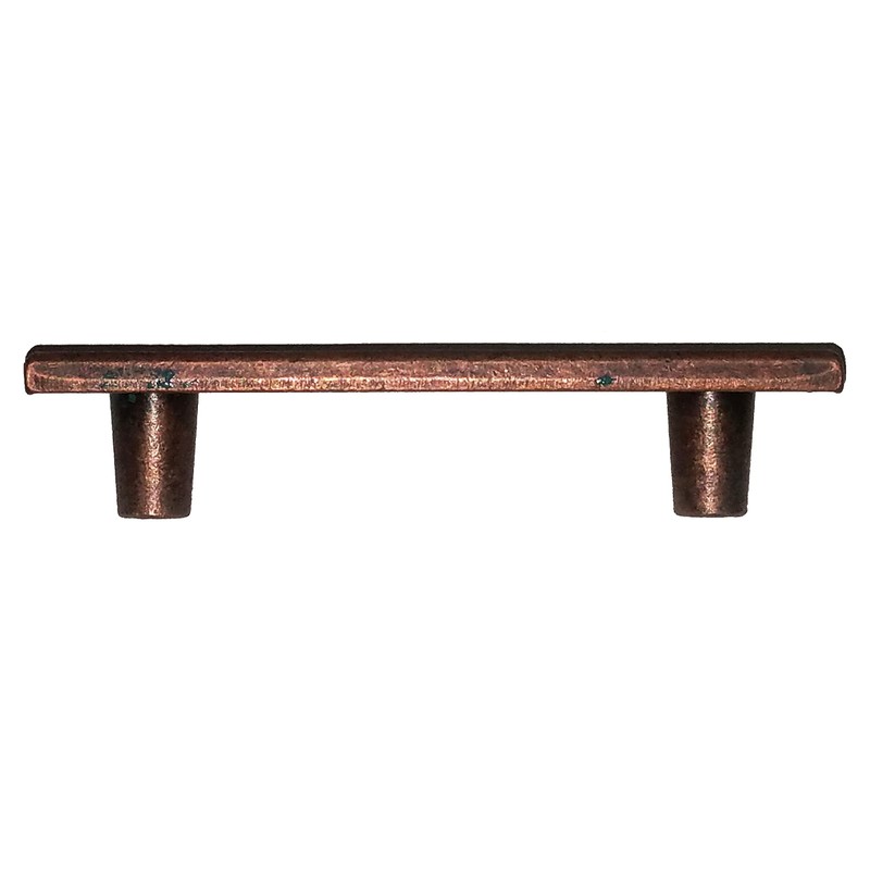 Set of 6 Classic Celtic Drawer Handles in Copper Patina