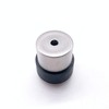Door Stop Floor Mounted Concealed Fixing Flat Top Satin Stainless