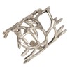 "SARO LIFESTYLE Collection Wrapped Antlers Napkin Rings (Set of 4),