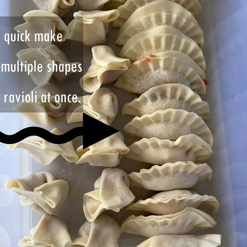 Ravioli Mould (L: 6.2 inch) Pierogi Dumpling Maker Wrapper Pastry