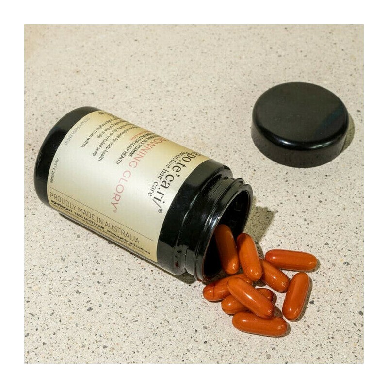 Apotecari Crowning Glory 30 Day Bottle, 60 Capsules