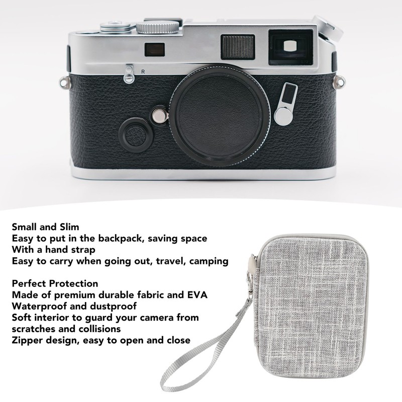 Portable Camera Case Waterproof Protective Hard Shell Universal Mini Camera