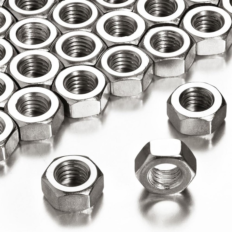 Yudesun Hexagon Head Lock Nuts - Stainless Steel Metric Thread