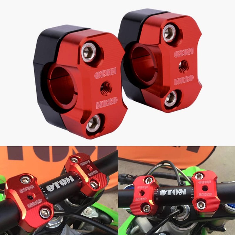 FastPro Handlebar Riser Clamp Mount for Motorcycle Universal for 7/8"