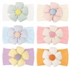 CÉLLOT 6 Pcs Baby Flower Headbands Baby Girls Nylon Headbands