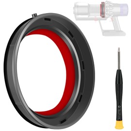 Dust Bin Top Fixed Sealing Ring Attachment Part Durable Compatible with Dyson V11/V15/SV14/SV15/SV22 Vacuum Cleaner, Repair Top Fixed Sealing Ring of Dust Bucket