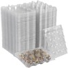 NAMYEUT Pack of 50 Quail Egg Boxes, 12 Plastic, Egg