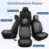 RAWAKORW Car Seat Covers Fit for GMC Acadia 2017-2024 2025