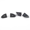BEBECAR Real Carbon Fiber Steering Wheel Button Cover Trim Fits
