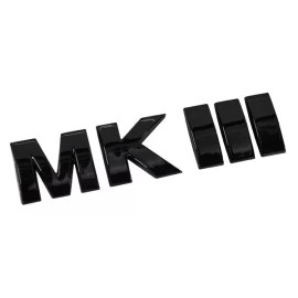 DSX MK3 Rear Trunk Badge emblem " MKIII " RARE ALL BLACK for VW Golf Jetta 1993-1998