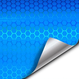 VViViD Bio HEX+ Air-Tint Headlight Vinyl Roll (15.9" x 60", Micro Blue)