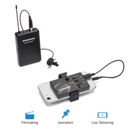 SAMSON Go Mic Mobile Professional Lavalier Wireless System for Mobile Video (Renewed)