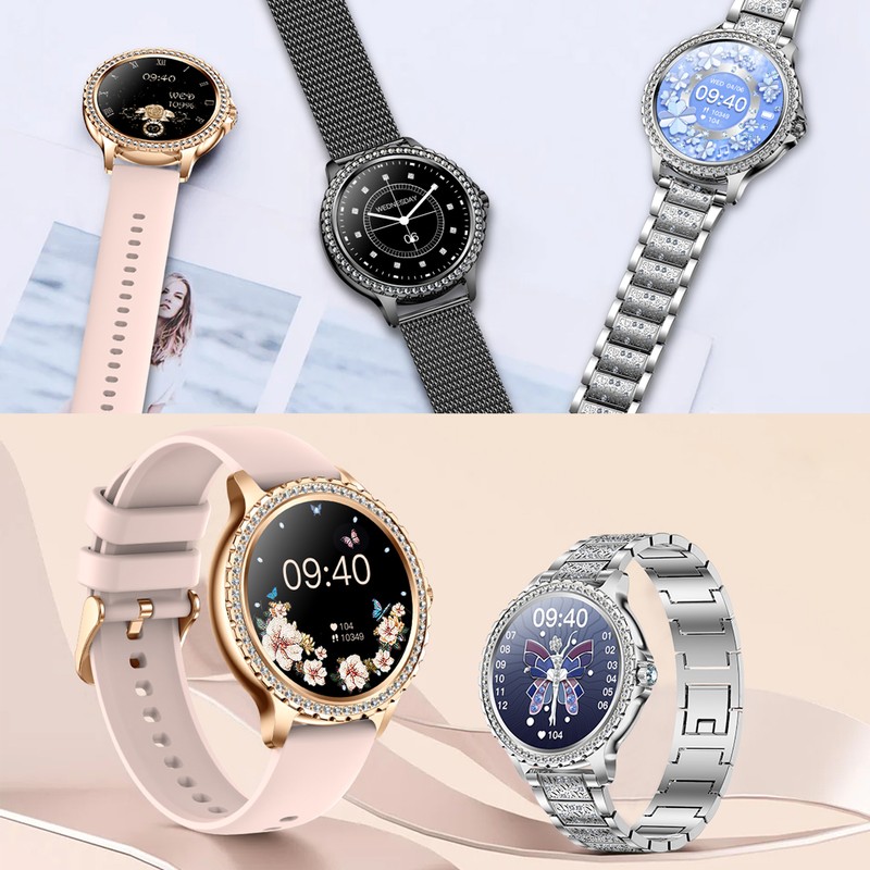 1.32 Inches Smartwatch IP67-Waterproof BT5.0 Intelligent Watch Fitness Tracker Multifunctional